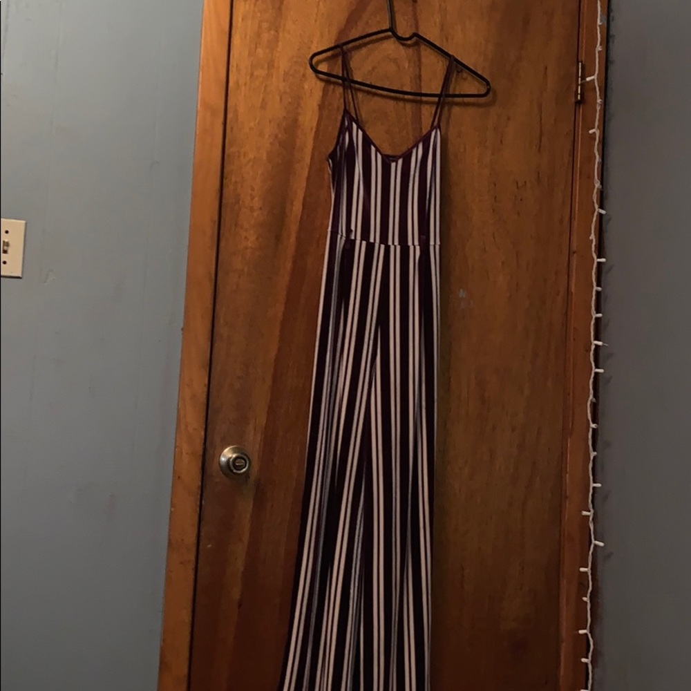 spaghetti strap long pants jumpsuit 🥰